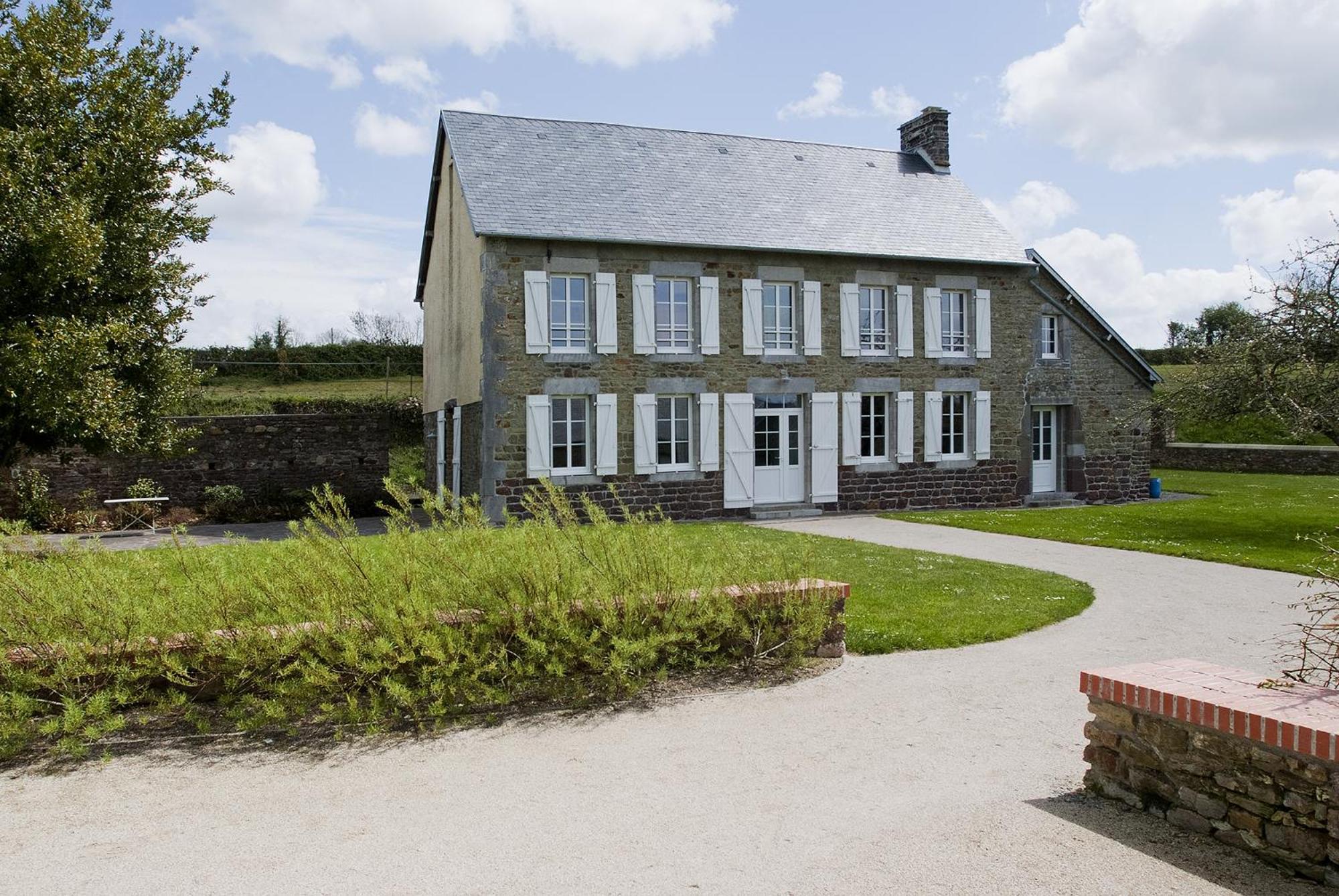Manoir Du Mesnil De Bas Villa Brehal Ruang foto